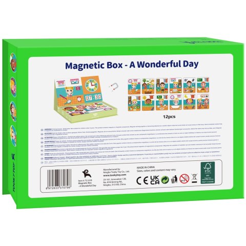 TOOKY TOY Puzzle Drewniane Pudełko Magnetyczne TOOKY TOY Puzzle Drewniane Pudełko Magnetyczne