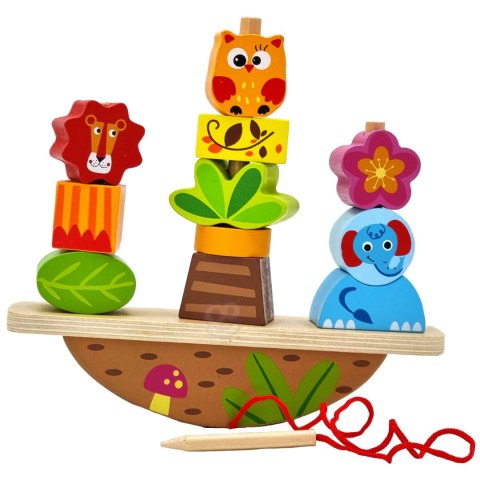 TOOKY TOY Układanka Balansująca Zwierzęta TOOKY TOY Układanka Balansująca Zwierzęta