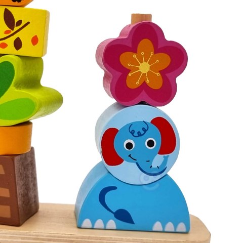 TOOKY TOY Układanka Balansująca Zwierzęta TOOKY TOY Układanka Balansująca Zwierzęta