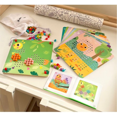 TOOKY TOY Układanka z Pinezkami Kołki Wpinaczka TOOKY TOY Układanka z Pinezkami Kołki Wpinaczka