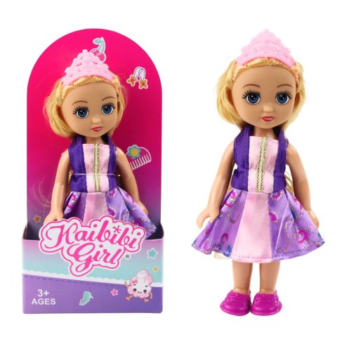 LEAN TOYS Mini Laleczka Księżniczka Korona Zdobiona Sukienka 17cm Mix LEAN TOYS Mini Laleczka Księżniczka Korona Zdobiona Sukienka 17cm Mix
