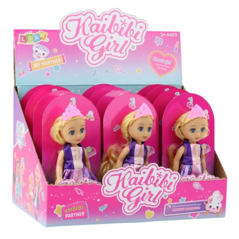 LEAN TOYS Mini Laleczka Księżniczka Korona Zdobiona Sukienka 17cm Mix LEAN TOYS Mini Laleczka Księżniczka Korona Zdobiona Sukienka 17cm Mix