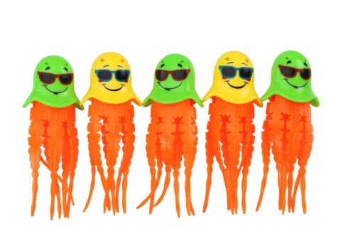 LEAN TOYS Zabawki do Kąpieli Zestaw Do Nurkowania Meduzy 6 Sztuk LEAN TOYS Zabawki do Kąpieli Zestaw Do Nurkowania Meduzy 6 Sztuk