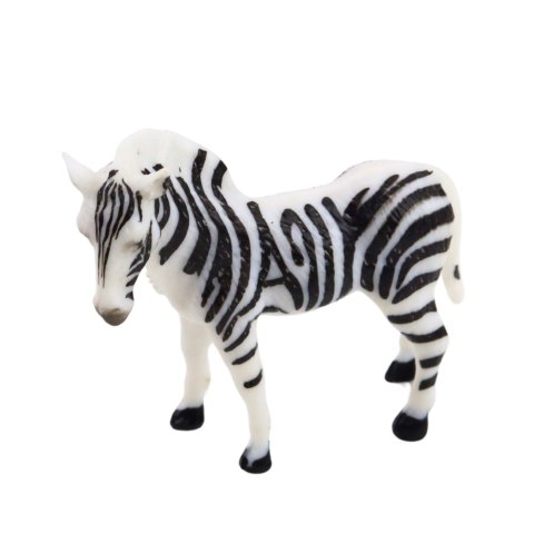 LEAN TOYS Zestaw Mini Figurki Dzikie Zwierzęta Żyrafa Zebra Lew 6-8cm 6szt LEAN TOYS Zestaw Mini Figurki Dzikie Zwierzęta Żyrafa Zebra Lew 6-8cm 6szt