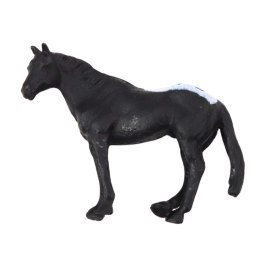 LEAN TOYS Zestaw Mini Figurki Konie Rasy Brązowy Czarny Szary 5-6cm 6szt