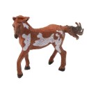 LEAN TOYS Zestaw Mini Figurki Konie Rasy Brązowy Czarny Szary 5-6cm 6szt
