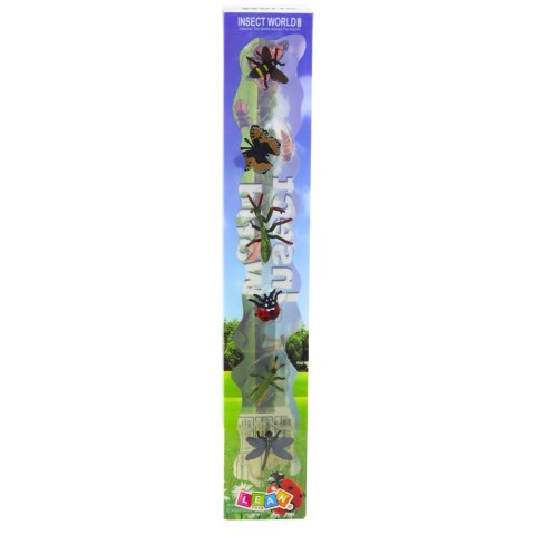 LEAN TOYS Zestaw Mini Figurki Owady Osa Modliszka Biedronka 4-6cm 6szt LEAN TOYS Zestaw Mini Figurki Owady Osa Modliszka Biedronka 4-6cm 6szt