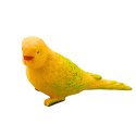 LEAN TOYS Zestaw Mini Figurki Ptaki Egzotyczne Hibiskus Żółty 4-11cm 6szt
