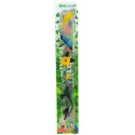 LEAN TOYS Zestaw Mini Figurki Ptaki Egzotyczne Hibiskus Żółty 4-11cm 6szt