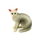 LEAN TOYS Zestaw Mini Figurki Rasy Kotów Koty Miska Do Karmienia 4-6cm 7szt