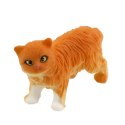 LEAN TOYS Zestaw Mini Figurki Rasy Kotów Koty Miska Do Karmienia 4-6cm 7szt