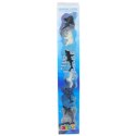 LEAN TOYS Zestaw Mini Figurki Zwierzęta Morskie Przybrzeżne Mewa Rekin 6-8cm 6szt