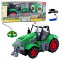LEAN Toys Ciągnik Traktor Rolniczy Zdalnie Sterowany RC Zielony 1:24
