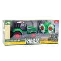 LEAN Toys Ciągnik Traktor Rolniczy Zdalnie Sterowany RC Zielony 1:24
