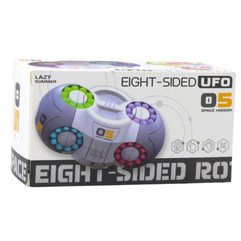 LEAN Toys Gra Logiczna Układanka Ufo Magiczna Kapsuła Obrotowa Różowa LEAN Toys Gra Logiczna Układanka Ufo Magiczna Kapsuła Obrotowa Różowa