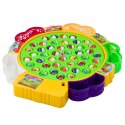 LEAN Toys Gra Zrecznościowa Rodzinna Lowienie Rybek Wędkowanie 45 Rybek 5 Wędek