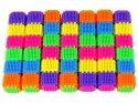 LEAN Toys Klocki Wafle Kolorowe Torba 182 Sztuki