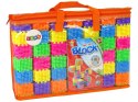 LEAN Toys Klocki Wafle Kolorowe Torba 182 Sztuki