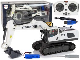 LEAN Toys Koparka Zdalnie Sterowana Koła Gąsiennicowe 2.4 G Pilot