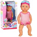 LEAN Toys Lalka Bobas Pływająca Do Kąpieli Porusza Kończynami Różowy Strój