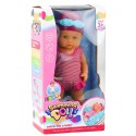 LEAN Toys Lalka Bobas Pływająca Do Kąpieli Porusza Kończynami Różowy Strój