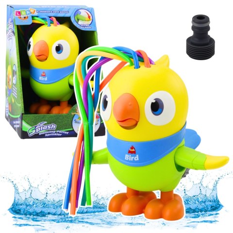 LEAN Toys Zabawka Wodna Fontanna Papuga Ruchome Elementy Żółta LEAN Toys Zabawka Wodna Fontanna Papuga Ruchome Elementy Żółta