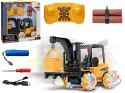 LEAN Toys Zdalnie Sterowany Wózek Widłowy Obrót 360 stopni Świecące Koła