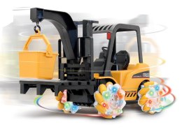LEAN Toys Zdalnie Sterowany Wózek Widłowy Obrót 360 stopni Świecące Koła