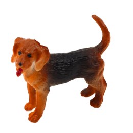 LEAN Toys Zestaw Mini Figurki Psy Owczarek Niemiecki Jamnik Buldog Francuski 4cm 6szt