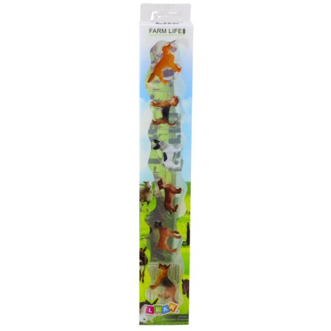 LEAN Toys Zestaw Mini Figurki Psy Owczarek Niemiecki Jamnik Buldog Francuski 4cm 6szt LEAN Toys Zestaw Mini Figurki Psy Owczarek Niemiecki Jamnik Buldog Francuski 4cm 6szt