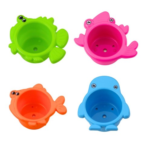 LEAN Toys Zestaw Zabawka Interaktywna Do Kąpieli Fontanna Zwierzątka Kubeczki LEAN Toys Zestaw Zabawka Interaktywna Do Kąpieli Fontanna Zwierzątka Kubeczki