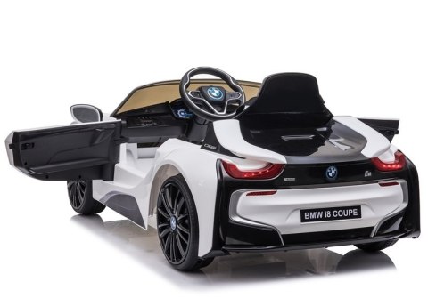 LEAN CARS Auto na Akumulator BMW I8 Coupe Biały