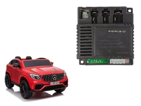 LEAN CARS Centralka moduł JR1801RX-3W-12V do pojazdu XMX608