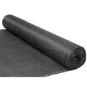LEAN Siatka Cieniująca Na Ogrodzenie Płot Maskująca Szara 1.5M 10M 140g/m²