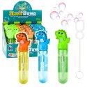 LEAN TOYS Bańki Mydlane Dinozaur 3 Otwory Do Baniek Mix Kolorów 30ml