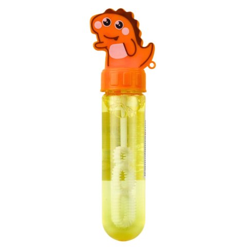 LEAN TOYS Bańki Mydlane Dinozaur 3 Otwory Do Baniek Mix Kolorów 30ml LEAN TOYS Bańki Mydlane Dinozaur 3 Otwory Do Baniek Mix Kolorów 30ml