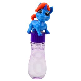 LEAN TOYS Bańki Mydlane Jednorożec Ruchoma Figurka Kolorowy 14cm Mix
