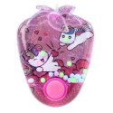 LEAN TOYS Gra Wodna Zręcznościowa Kieszonkowa Jednorożce Kolorowe Mix