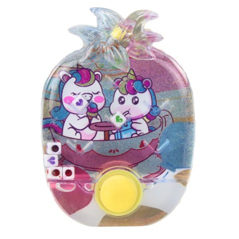 LEAN TOYS Gra Wodna Zręcznościowa Kieszonkowa Jednorożce Kolorowe Mix LEAN TOYS Gra Wodna Zręcznościowa Kieszonkowa Jednorożce Kolorowe Mix