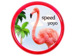 LEAN TOYS Jojo Gra Zręcznościowa Szybkie Flaming YoYo Różowe