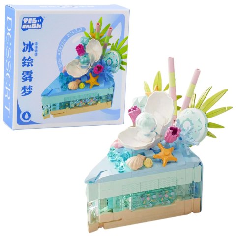 LEAN TOYS Klocki Konstrukcyjne Torcik Tort Deser Dekorowany 292-357el. LEAN TOYS Klocki Konstrukcyjne Torcik Tort Deser Dekorowany 292-357el.