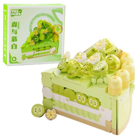 LEAN TOYS Klocki Konstrukcyjne Torcik Tort Deser Dekorowany 292-357el. LEAN TOYS Klocki Konstrukcyjne Torcik Tort Deser Dekorowany 292-357el.