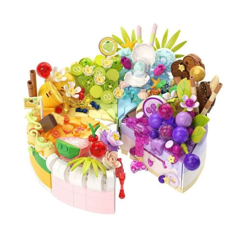 LEAN TOYS Klocki Konstrukcyjne Torcik Tort Deser Dekorowany 292-357el. LEAN TOYS Klocki Konstrukcyjne Torcik Tort Deser Dekorowany 292-357el.