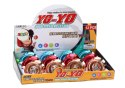 LEAN TOYS Yoyo Aluminiowe Klasyczne Jojo Niebieski Złoty Czerwony