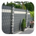 LEAN Taśma Ogrodzeniowa Ochrona UV 20 Klipsów Szara 450 g/m² 19x35m LEAN Taśma Ogrodzeniowa Ochrona UV 20 Klipsów Szara 450 g/m² 19x35m