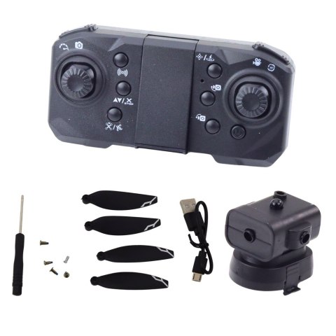 LEAN Toys Dron D11 Zdalnie Sterowany Kamera HD WIFI Sterowanie Gestami Pilot Żółty LEAN Toys Dron D11 Zdalnie Sterowany Kamera HD WIFI Sterowanie Gestami Pilot Żółty