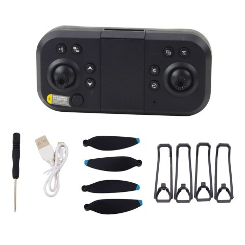 LEAN Toys Dron LU60 Podwójna Kamera HD Światła LED Aplikacja Czarny LEAN Toys Dron LU60 Podwójna Kamera HD Światła LED Aplikacja Czarny