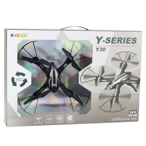 LEAN Toys Dron Y30 Zdalnie Sterowany Światła LED Lekki Żyroskop Obrót 360° LEAN Toys Dron Y30 Zdalnie Sterowany Światła LED Lekki Żyroskop Obrót 360°