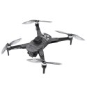 LEAN Toys Dron Y329 Kamera HD WIFI Światła LED Aplikacja Czarny Karbonowy