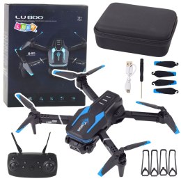 LEAN Toys Dron Zdalnie Sterowany LU800 Kamera Światła LED Niebieski